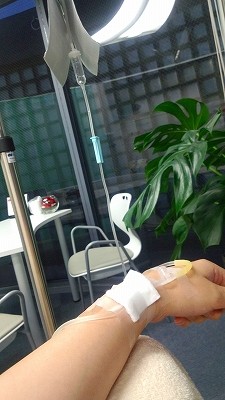 2度目の高濃度ビタミンC点滴.jpg